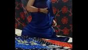 หนังโป๊ใหม่  Hot girl priyanshi sharma in blue saree and red panty loud moaning