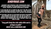 คริปโป๊ Sexy goth Sindy Rose take white dildo anal amp prolapse in public Mp4 ฟรี