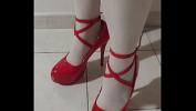 คลิปxxx She in red high heel 2024