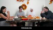 หนังav PervArab Thanksgivings Dinner With Girlfriend In Hijab Nadia White 3gp