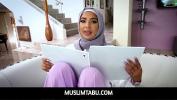 ดูหนังav MuslimTabu Shy and controversial comma the hijab wearing Muslim Arab babe Babi Star is eager to let her friend Donnie Rock learn her American traditions