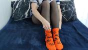 คลิปโป๊ออนไลน์ Sockjob in Orange Halloween socks ล่าสุด