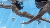 หนังเอ็ก Pornstars Irina and Angelica swimming together ร้อน