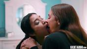 หนังav Sexy and horny lesbian couple Avery Black and hot teen April Olsen having passionate sex in their future home 2024