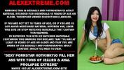 หนังเอ็ก Sexy pornstar Hotkinkyjo fill her ass with tons of jellies amp anal prolapse extreme Mp4