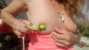 หนังโป๊ใหม่  nippleringlover hot milf sticking balloons through extreme stretched pierced nipples outdoors Mp4