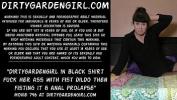 ดูหนังโป๊ Dirtygardengirl in black shirt fuck her ass with fist dildo then fisting it amp anal prolapse 2024 ร้อน