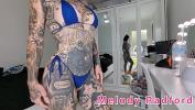 คลิปโป๊ Dark and Light Blue Frilly Micro Bikini Try On Haul Melody Radford Mp4