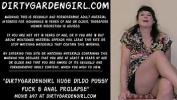 ดูหนังโป๊ Dirtygardengirl huge dildo pussy fuck amp anal prolapse 2024 ร้อน