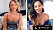 หนัง18 MOMMYSGIRL Thirsty Emma Hix And Stepmom Cherie DeVille Share Their Wet Pussy On Cam 3gp