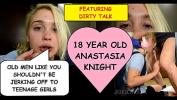 หนังโป๊ใหม่  Old men like YOU shouldn apos t be jerking off to teenage girls like ME excl says eighteen year old Anastasia Knight as she gags on Joe Jon apos s dirty old man cock 3gp ฟรี