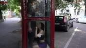 หนังโป๊ใหม่  Public blowjob in the phone booth