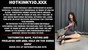 ดูหนังav Hotkinkyjo gape comma fisting and prolapse her anal hole on the swing sofa 2024