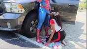 หนังav Spidey man getting great blowjob outside ร้อน