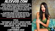 คลิปโป๊ออนไลน์ Hotkinkyjo in sexy green dress fuck her ass with long dildo from sinnovator comma anal fisting amp prolapse 2024 ร้อน