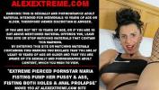 คลิปโป๊ Extreme pierced pornstar Maria Fisting pump her pussy amp ass comma fisting both holes amp anal prolapse ร้อน 2024