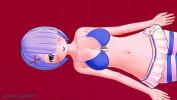 หนังเอ็ก Rem wearing bikini and high socks Mp4