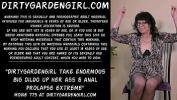 คลิปโป๊ฟรี Dirtygardengirl take enormous big dildo up her ass amp anal prolapse extreme 2024 ร้อน