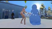 คลิปโป๊ออนไลน์ This girl does not mind being in her underwear on her terrace making a snowman 3gp