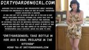 หนังxxx Dirtygardengirl take bottle in her ass amp anal prolapse in the kitchen 2024