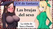 คลิปโป๊ออนไลน์ Las brujas del sexo period Brujita timida y la reina de los elfos te la chupan period JOI COMPLETO period